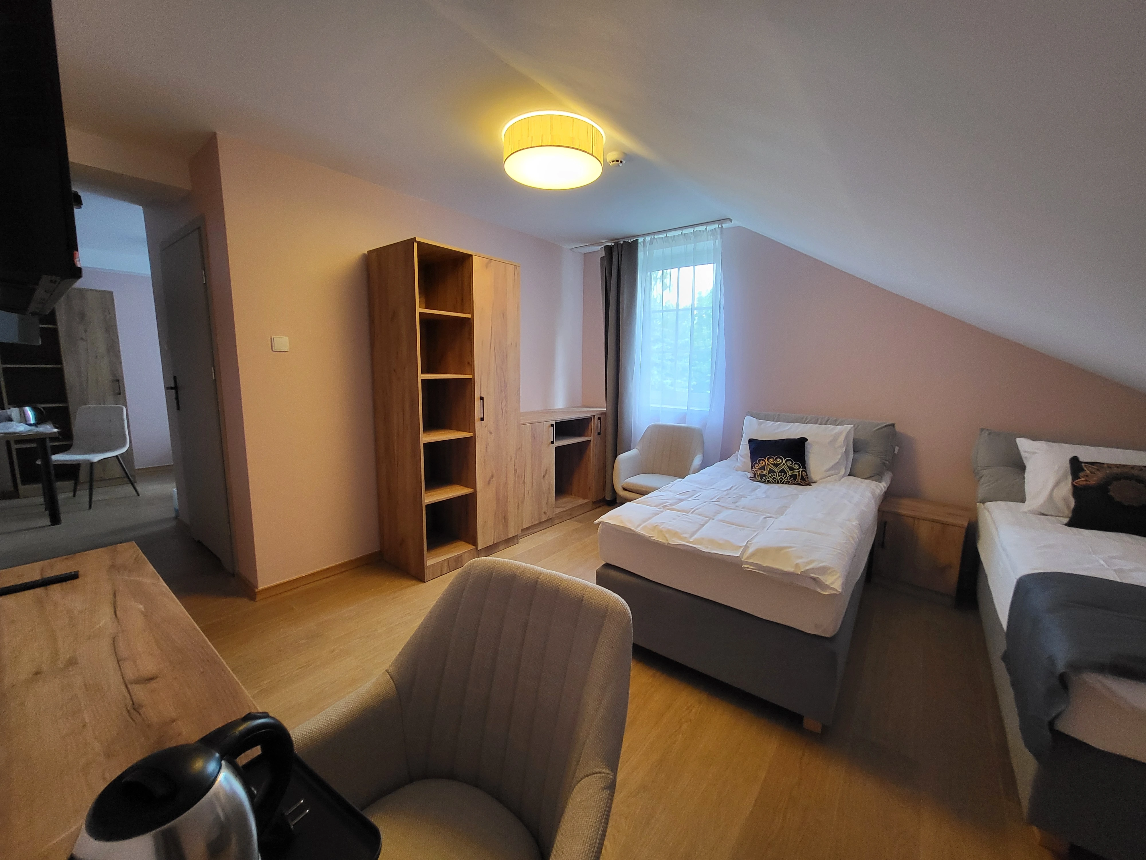 Apartament z dwoma pokojami
